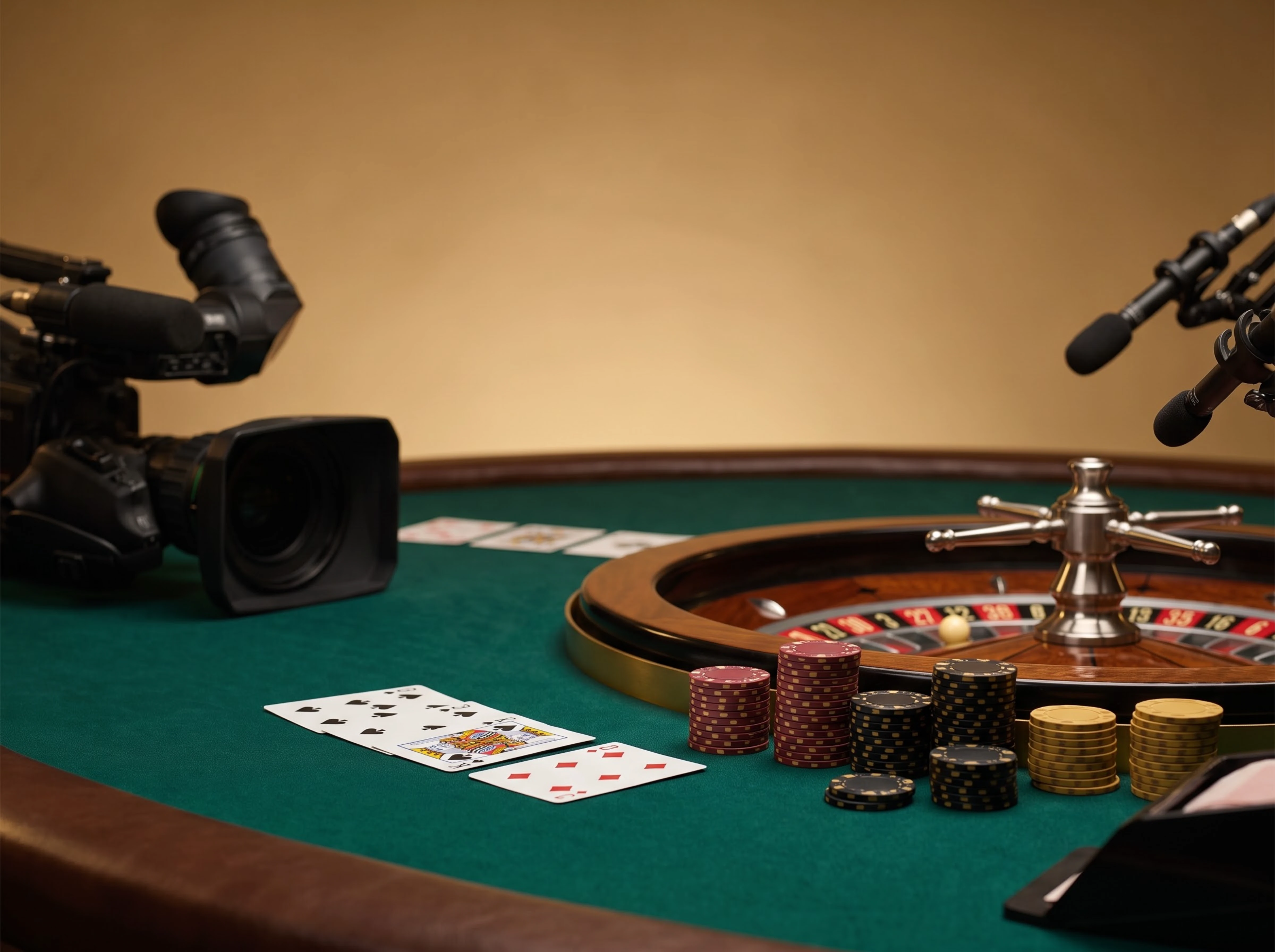 Bàn Baccarat live với các khu vực đặt cược