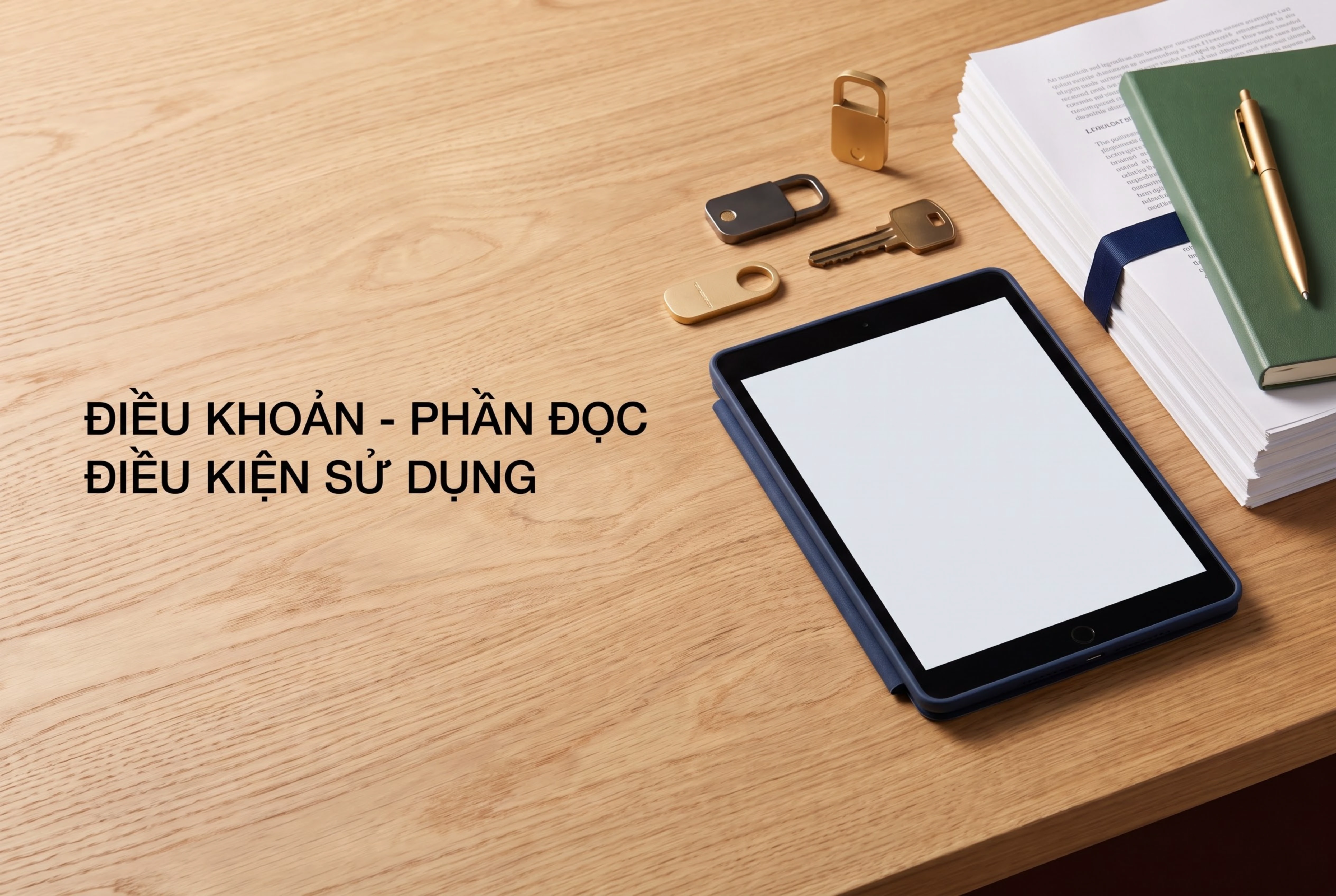Người dùng đọc tài liệu pháp lý